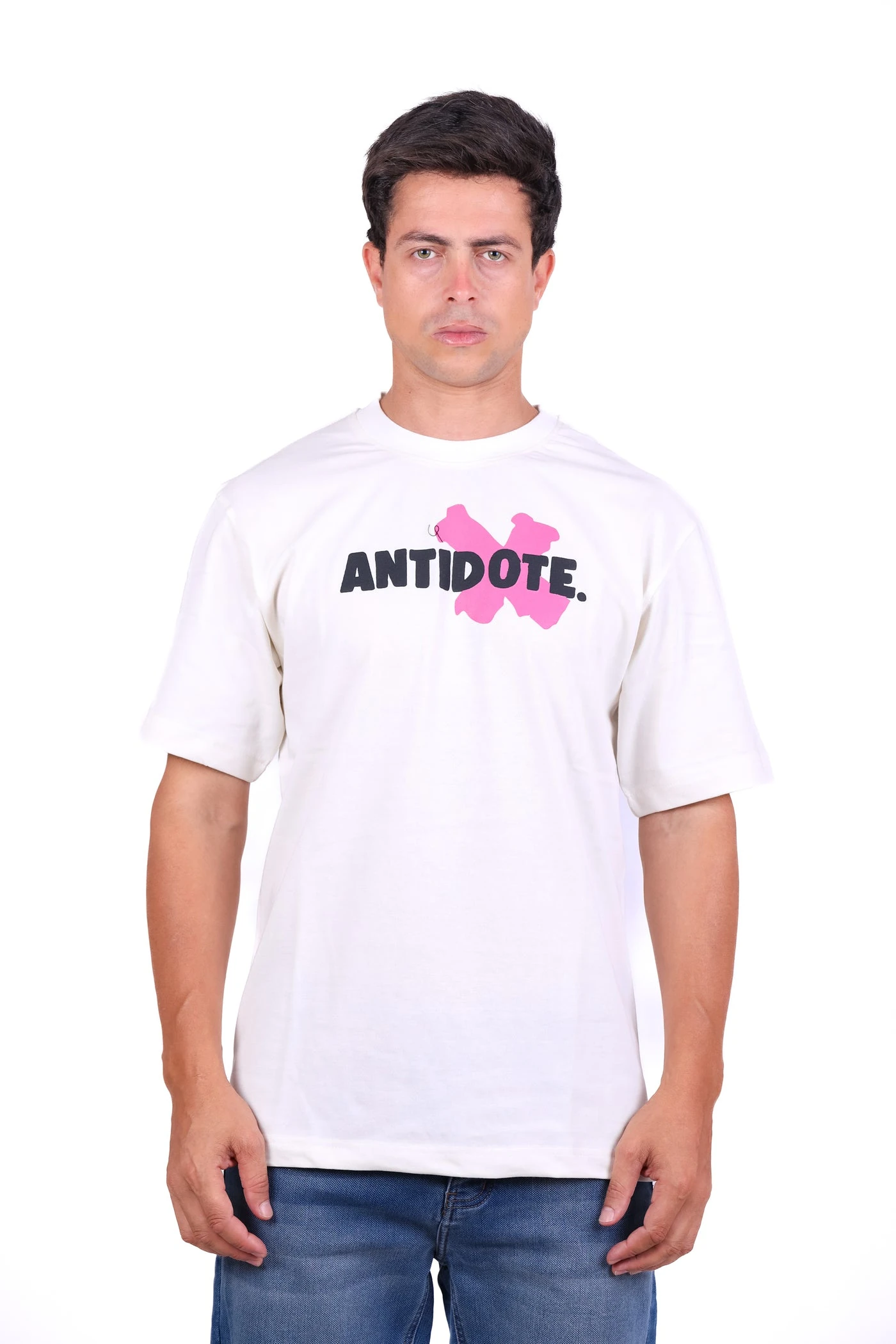تيشيرت هيفي مطبوع Antidote